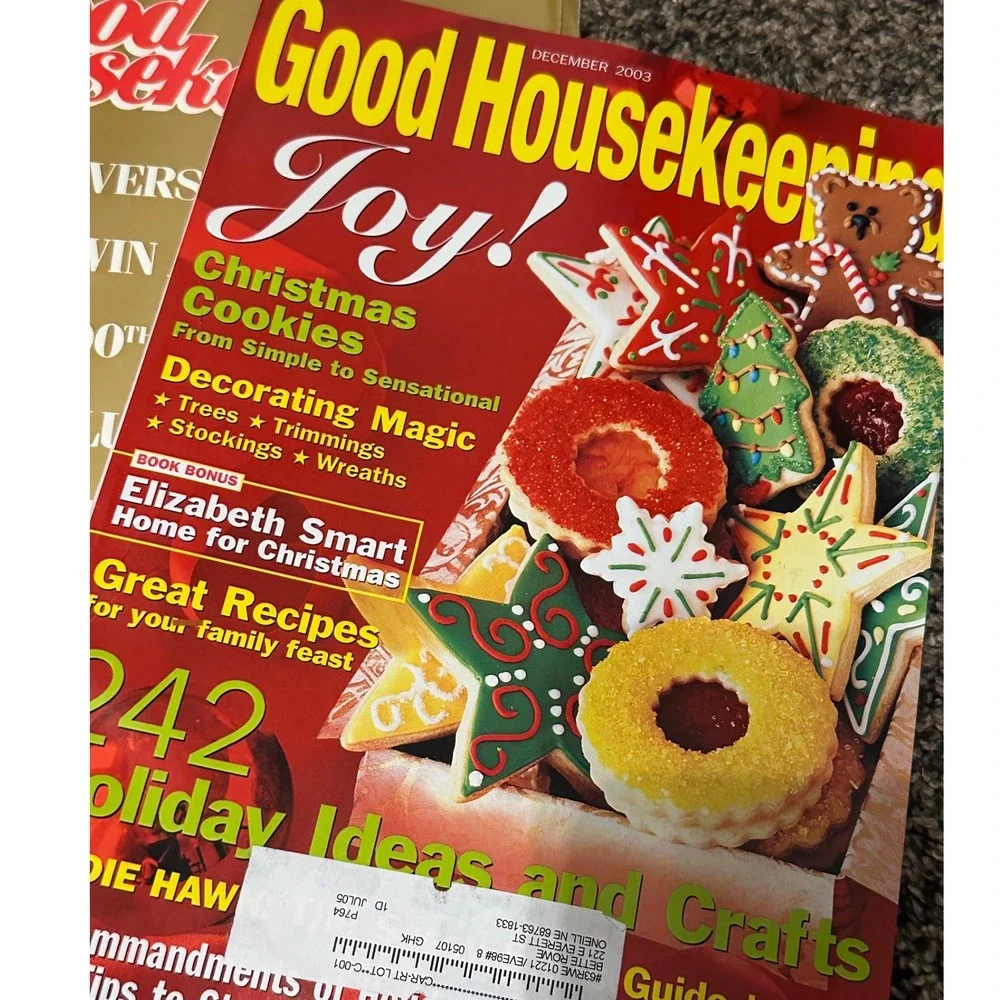 Good Housekeeping Magazine Lot 3 Issue Mixed Good 1983 1985 2003 Holiday Special